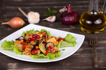 Roasted vegetables