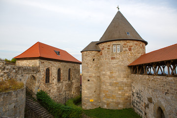 Fototapeta na wymiar Zamek Burg Herzberg, Germany, Hessen.