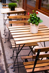 traditional Parisian coffee