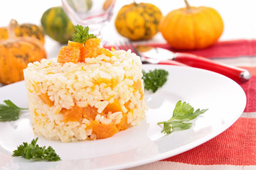 pumpkin risotto