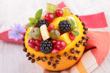 christmas fruit salad