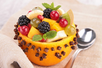 christmas fruit salad