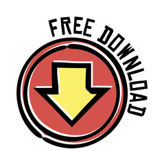 Free Download Button