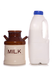 Milk jug and pint