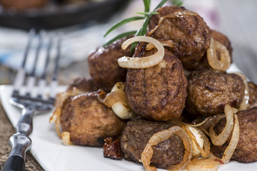 Homemade Meatballs