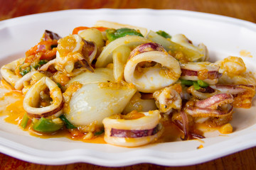 Fried Squid salted egg