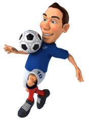 Obraz premium Football player