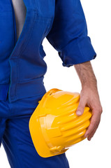 Fototapeta premium Blue collar worker.