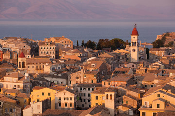 Kerkyra Town in Corfu