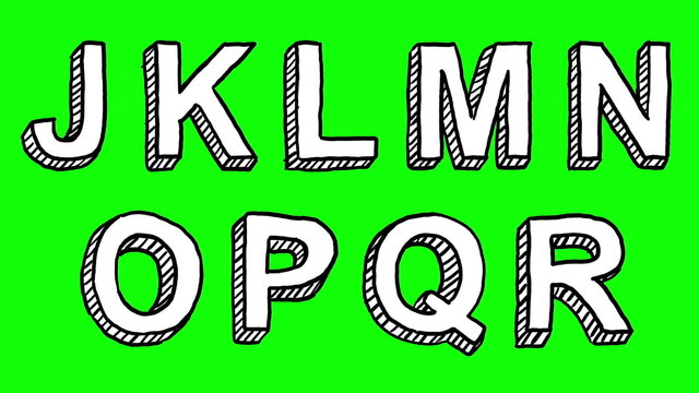 Dynamic Doodle Font