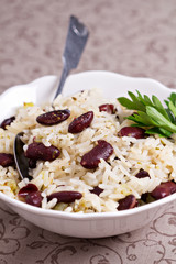 Rice with red beans