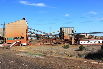 Fototapeta na wymiar copper mine, Minas de Riotinto, Andalusia, Spain