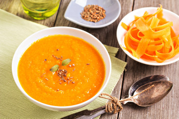 Carrot ginger soup