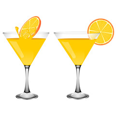 Orange cocktail