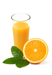 glass with juice