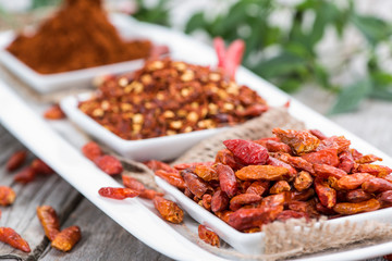 Different Chillies
