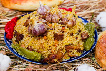 Traditional east pilaf