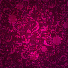 Vintage floral background