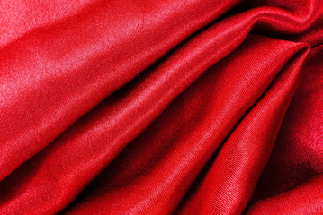 red silk fabric texture