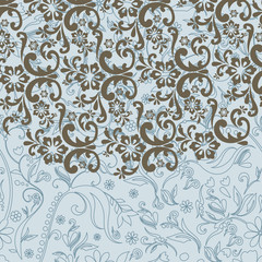 Vintage floral background
