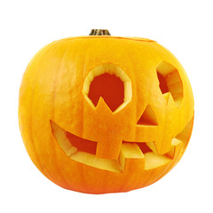 Jack-o'-lanterns pumpkin isolated