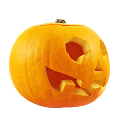 Jack-o'-lanterns pumpkin isolated