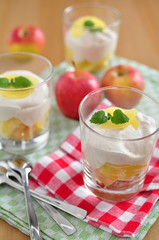 Apfel Tiramisu Dessert