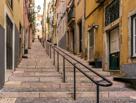 LISBON, PORTUGAL street