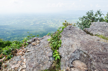 View Point at Pa Hua Nak cliff