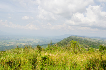 View Point at Pa Hua Nak cliff