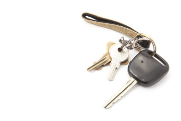 key chain and keys