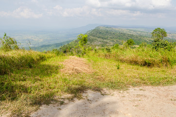 View Point at Pa Hua Nak cliff