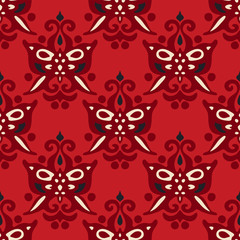 Abstract seamless pattern Vector