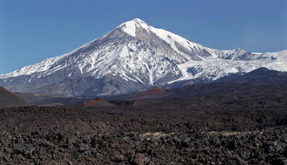 Ostry Tolbachik Volcano on Kamchatka, Russia