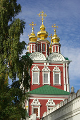 Fototapeta na wymiar Great monasteries of Russia. Novodevichy convent.