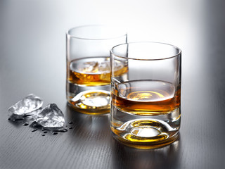 Whiskey on the rocks