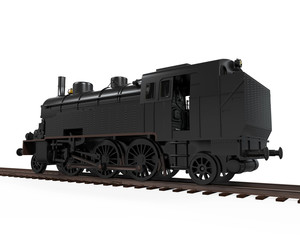 Fototapeta premium Steam Locomotive Train