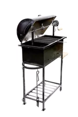 Papier Peint photo Lavable Grill / Barbecue Barbecue grill isolé
