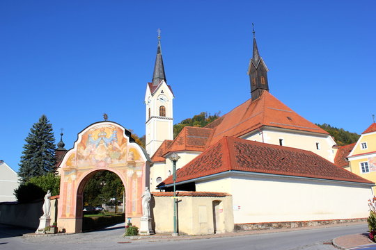 Wallfahrtskirche von Maria Lankowitz in der Steiermark