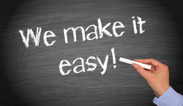 We make it easy !