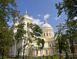 Saint Petersburg, monastery Alexander Nevskiy lavra
