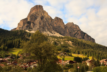 Massiccio Sassongher, Dolomites