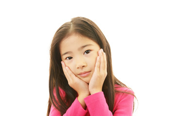 Fototapeta premium 笑顔の女の子