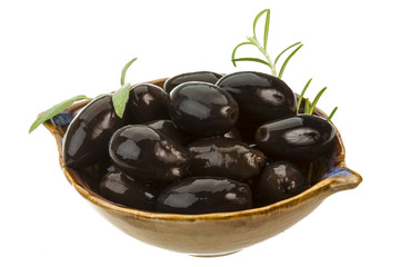 Black gigant olives