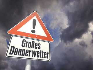 Großes Donnerwetter