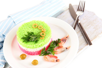 Colored rice