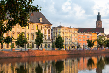 Wrocław - Odra i stare miasto