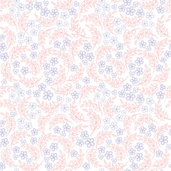 white flowers flower seamless background. floral texture