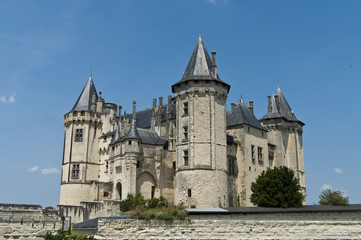 Fototapeta na wymiar Zamek w Saumur