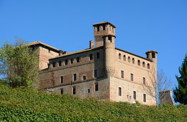 Fototapeta na wymiar Castello di Grinzane Cavour - Piemonte